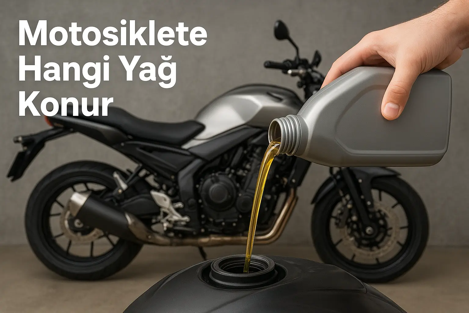 Motosiklete Hangi Yağ Konur? 2026